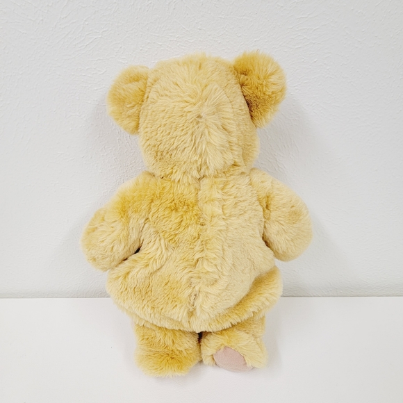 Anne Geddes 1991 Yellow Teddy Bear Outfit Baby Plush Soft Stuffed Toy Doll 16" - Picture 2 of 12